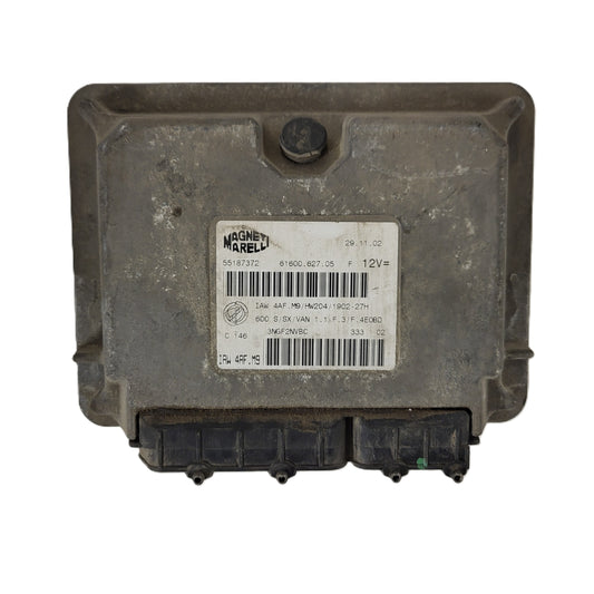 Fiat Seicento 600 ECU / 55187372 / IAW4AF.M9 / 61600.627.05 / MAGNETI MARELLI