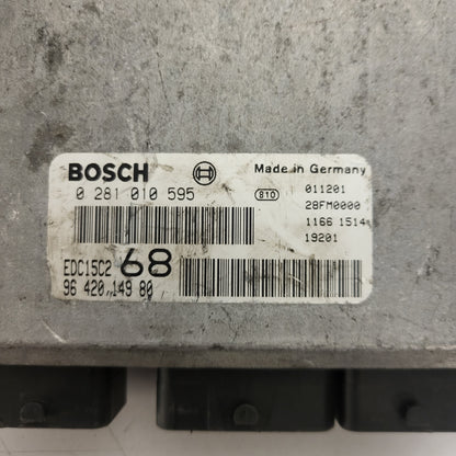 Citroen Xsara Picasso ECU / 0281010595 / 9642014980 / EDC15C2 / BOSCH
