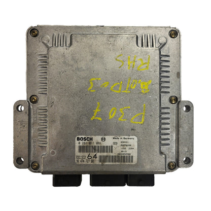PEUGEOT 307 2.0 HDI ECU / 0281011081 / 9647472780 / EDC15C2 / BOSCH