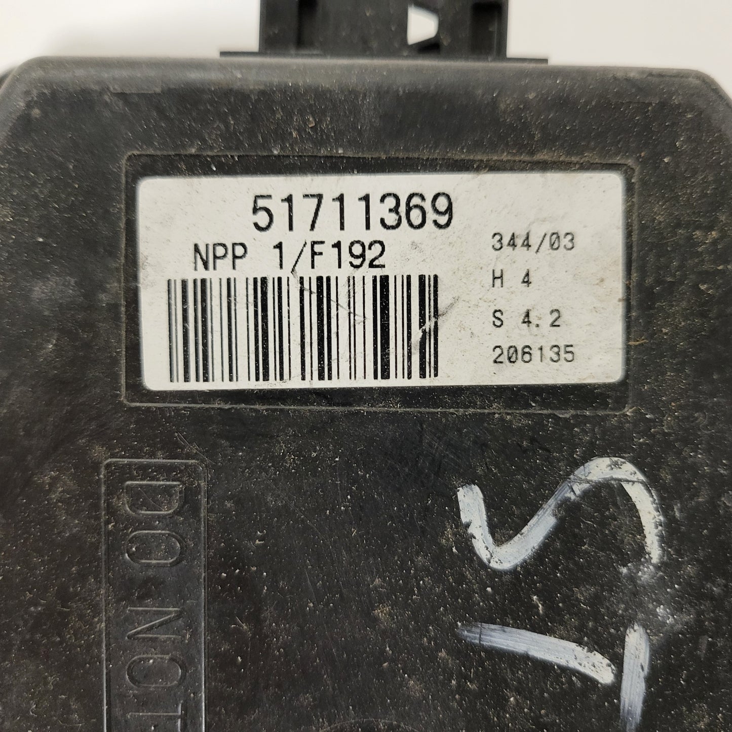 FIAT STILO CENTRALINA PORTA ANT DX ECU / 51711369 / 206135 /