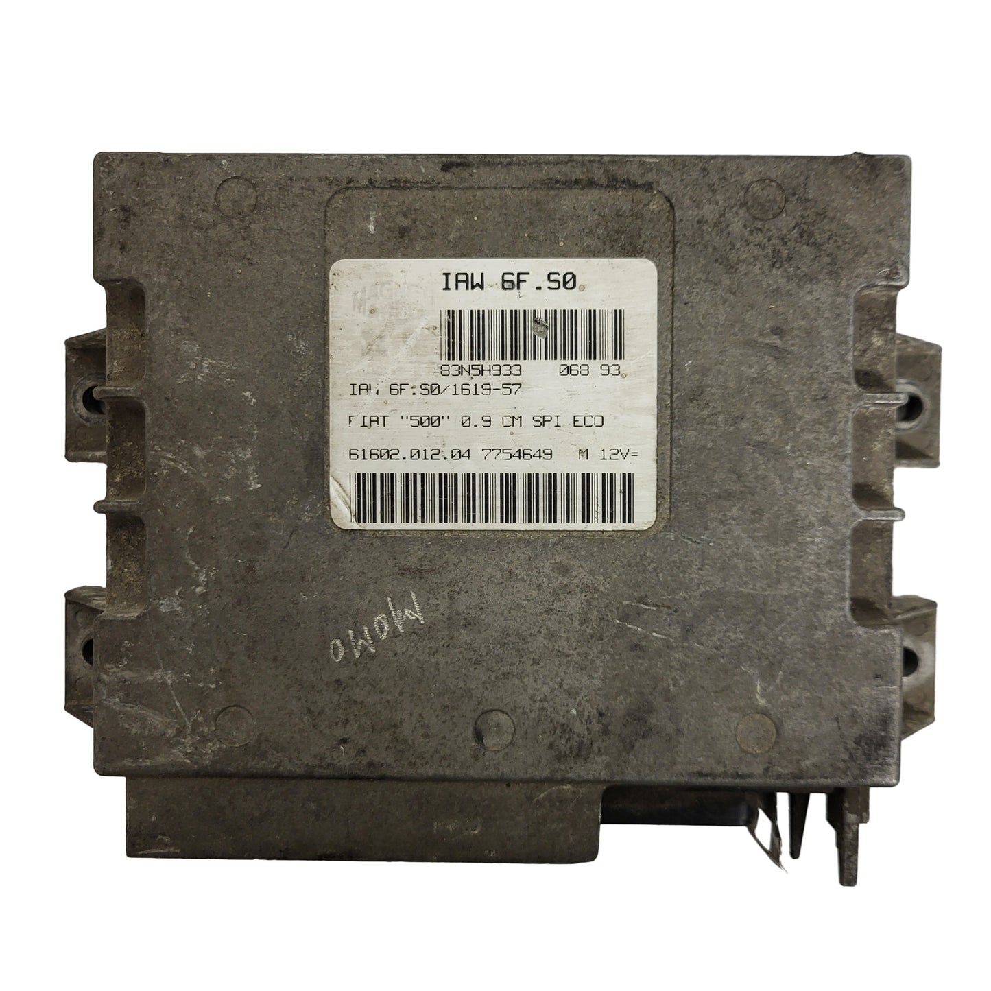 FIAT 500 0.9 ECU / IAW 6F.S0 / 7754649 / 61602.012.04 / MAGNETI MARELLI