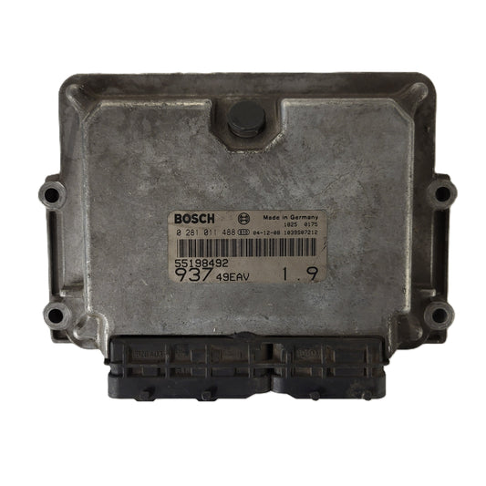 ALFA ROMEO 147 ECU / 0281011488 / 55198492 / BOSCH