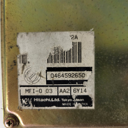 Fiat Bravo BRAVA ECU / 0464592650 / MFI-003 / HITACHI