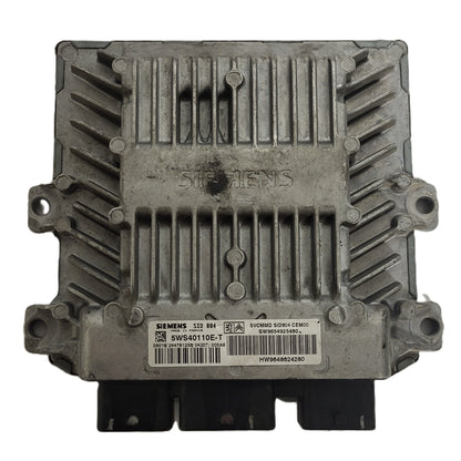CITROEN C3 ECU / 5WS40110E-T / 9654925480 / 9648624280 / SID804 / SIEMENS - C21-23 - 1