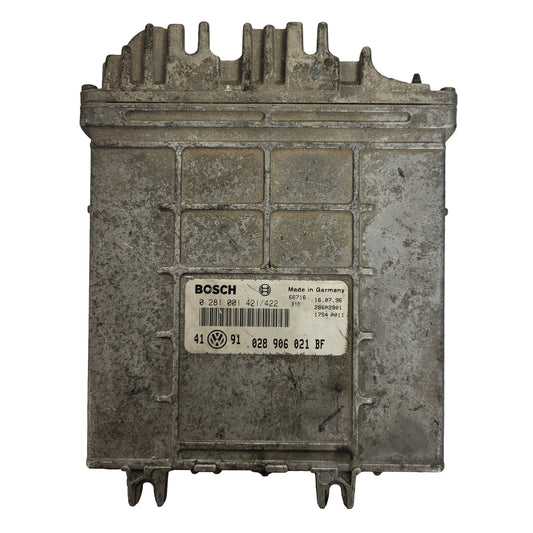 VW GOLF 3 1.9 TDI ECU / 0281001421/422 / 028906021BF / BOSCH