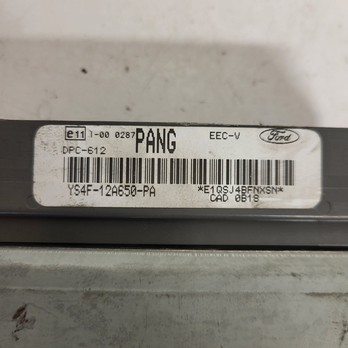 Ford Focus ECU / YS4F-12A650-PA / PANG / DPC-612 / EEC-V