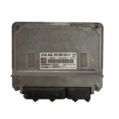 SKODA ROOMSTER ECU / 03E906023S / 5WP40856 04 / SIMOS 9.1 / SIEMENS
