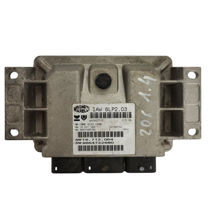 PEUGEOT CITROEN ECU / IAW 6LP2.03 / 9654722680 / 9647498180 / MAGNETI MARELLI