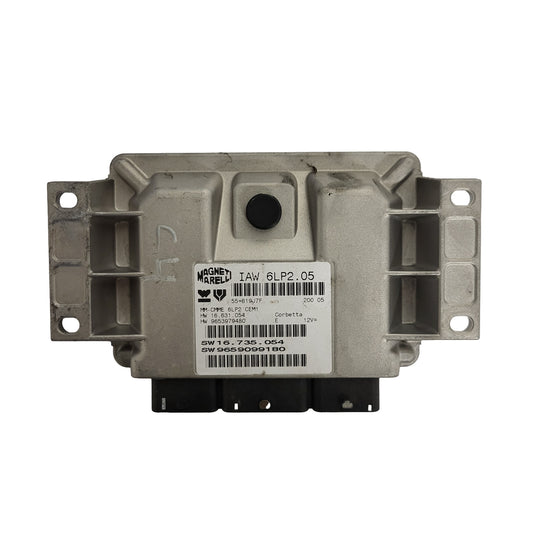PEUGEOT CITROEN ECU / IAW 6LP2.05 / 9659099180 / 9653979480 / MAGNETI MARELLI