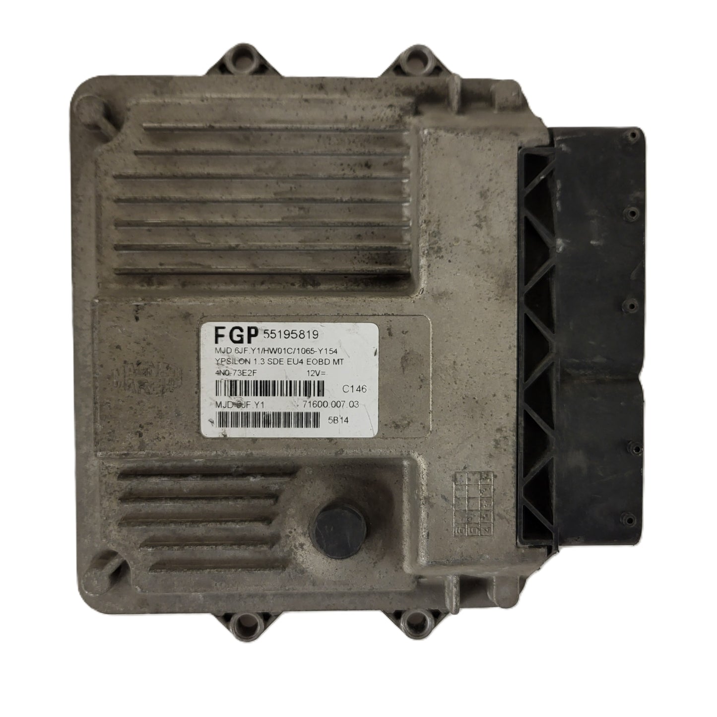 LANCIA Y 1.3 ECU / 55195819 / MJD6JF.Y1 / HW01C / 71600.007.03 MAGNETI MARELLI