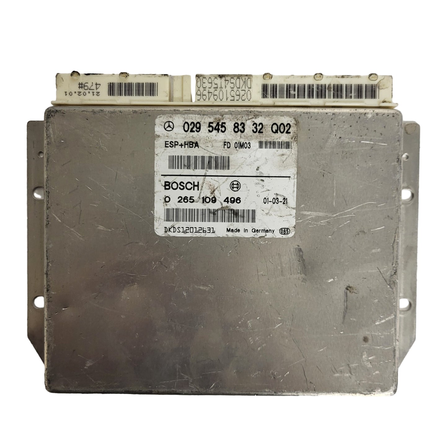 Mercedes a class ecu / 0295458332 / 0265109496 / bosch