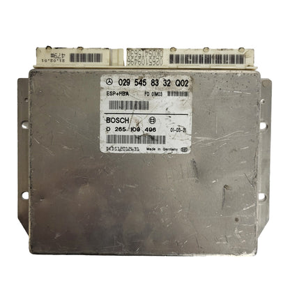 Mercedes a class ecu / 0295458332 / 0265109496 / bosch