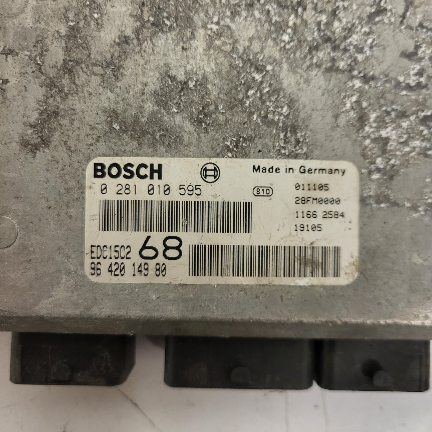 CITROEN XSARA PICASSO ECU / 0281010595 / EDC15C2 / 9642014980 / BOSCH