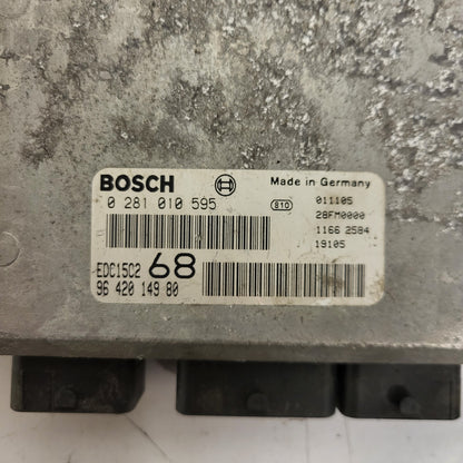 CITROEN XSARA PICASSO ECU / 0281010595 / EDC15C2 / 9642014980 / BOSCH