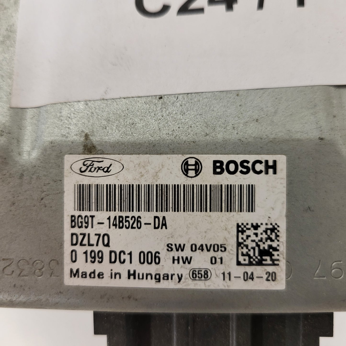 FORD MONDEO FIESTA CONTROL UNIT START STOP ECU / BG9T1-4B526-DA / DZL7Q / BOSCH