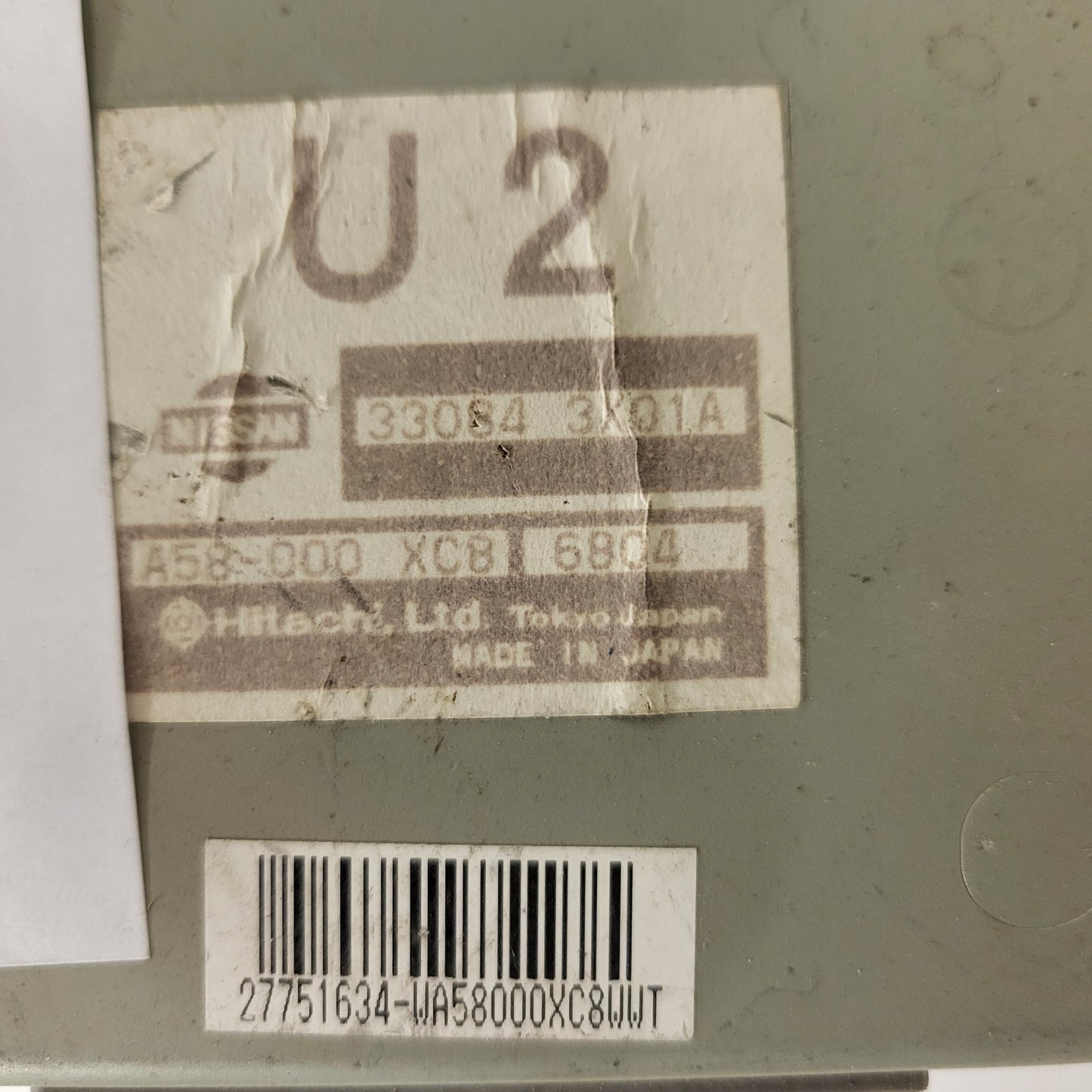 NISSAN NAVARA PATHFINDER ECU / A58-000 XC8 / 33084 3K01A / HITACHI