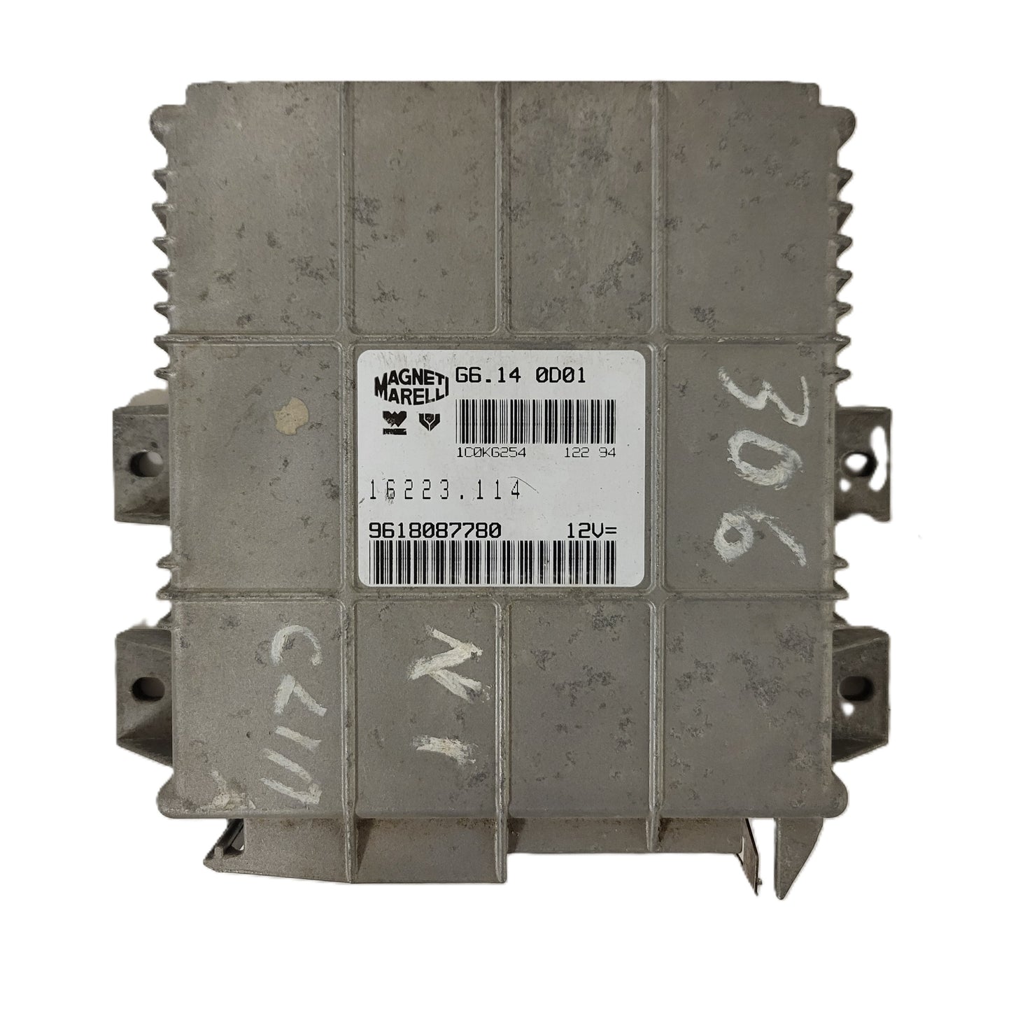 PEUGEOT 306 1.9D ECU / 16223.114 / G6.14V / 9618087780 / MAGNETI MARELLI
