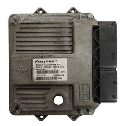 Fiat Punto ECU / MJD 6JF.P3 / 55195817 / HW01B / 71600.004.04 / MAGNETI MARELLI