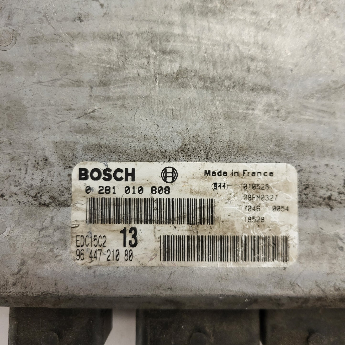 CITREON C5 ECU / 0281010808 / 9644721080 / EDC15C2 / BOSCH