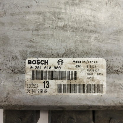 CITREON C5 ECU / 0281010808 / 9644721080 / EDC15C2 / BOSCH