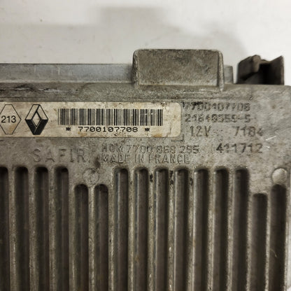 Renault Clio 1 1.2 ECU / 7700107708 / HOM 7700868295 / 216485595-5 / SAGEM