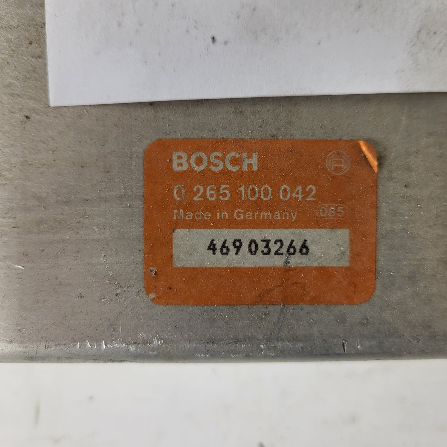 LANCIA DEDRA DEDRA TIPO ABS ECU / 0265100042 / BOSCH