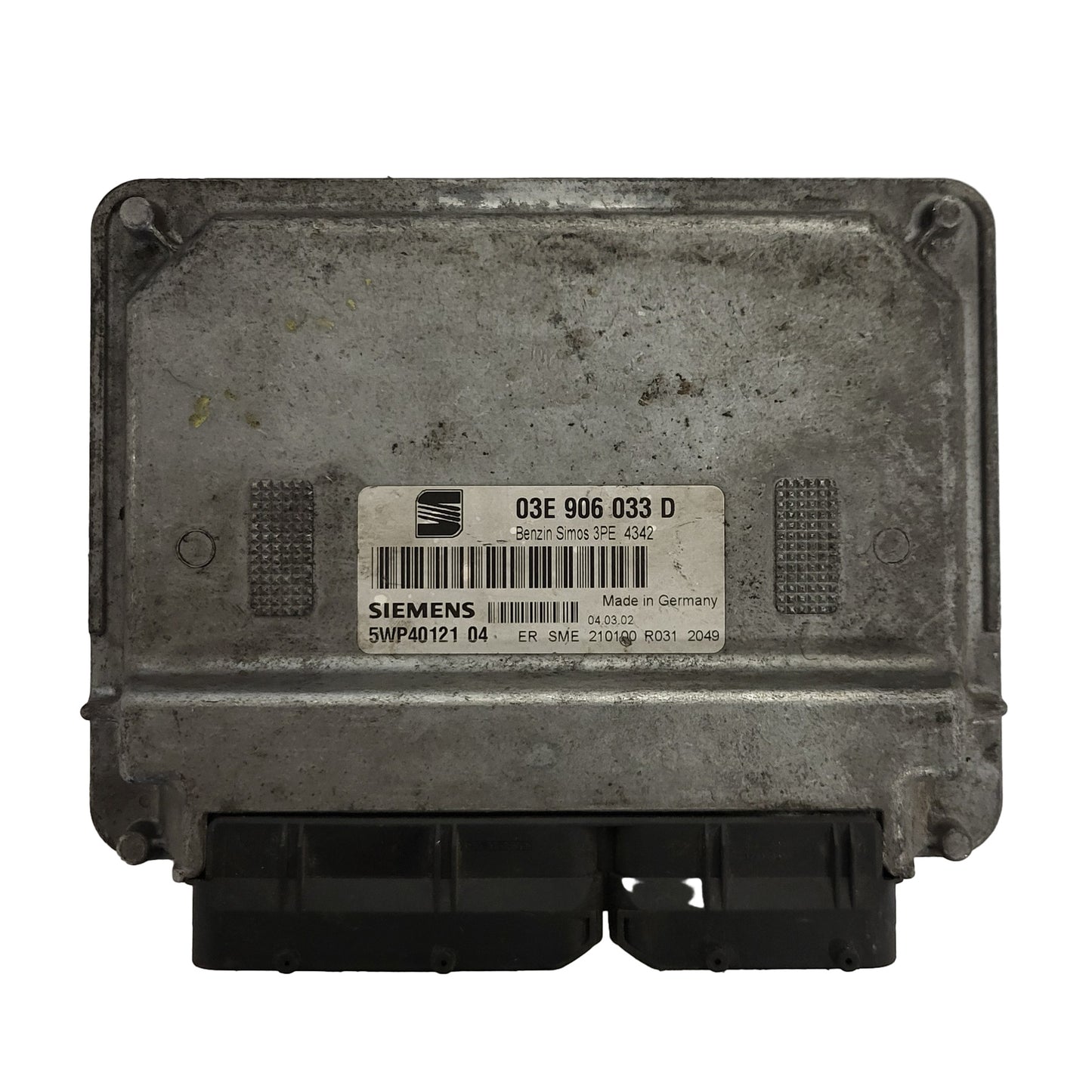 SEAT IBIZA ŠKODA FABIA 1.2 ECU / 03E906033D / 5WP40121 04 / SIEMENS