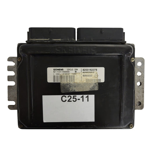 RENAULT CLIO ECU / S110115000 / S110115000B / 32N / 8200162378 / 8200029658 / SIEMENS