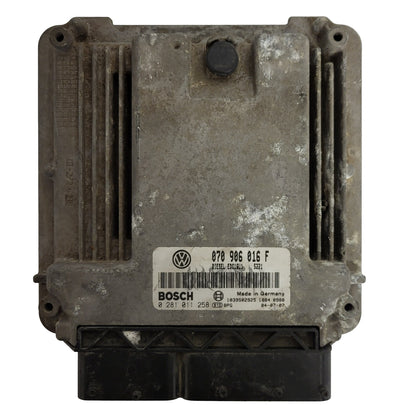 VW TOUAREG ECU / 070906016F / 0281011258 / EDC16U1 / BOSCH