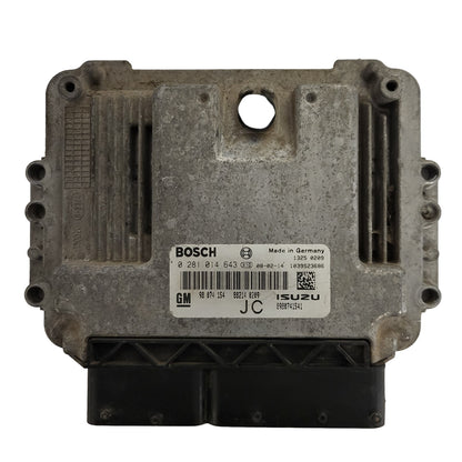 OPEL ASTRA H ECU / 0281014643 / 98074154 / JC / BOSCH