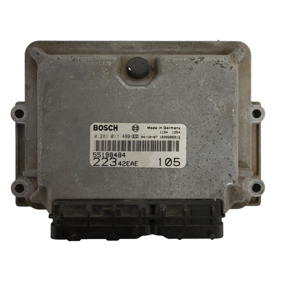 FIAT DOBLO ECU / 0281011499 / 55198484 / BOSCH