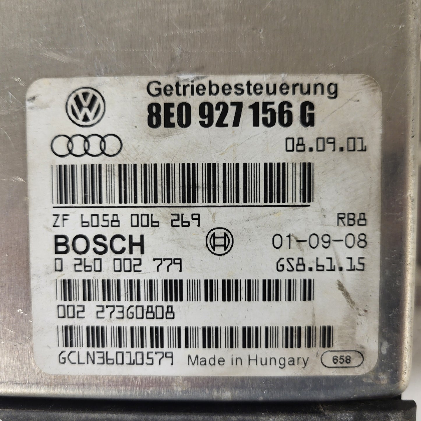 Audi ECU / 8E0927156G / 0260002779 / BOSCH