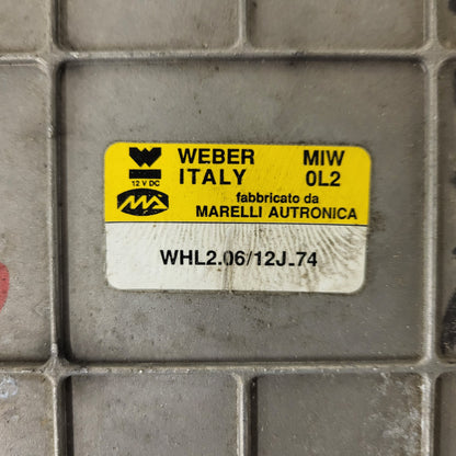 LANCIA DEDRA 1.6 ECU / MIW 0L2 / WHL2.06/12J.74 / WHL2.06/12J_74 / WEBER ITALY
