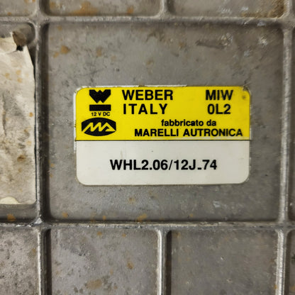 LANCIA DEDRA 1.6 ECU / MIW 0L2 / WHL2.06/12J.74 / WHL2.06/12J_74 / WEBER ITALY