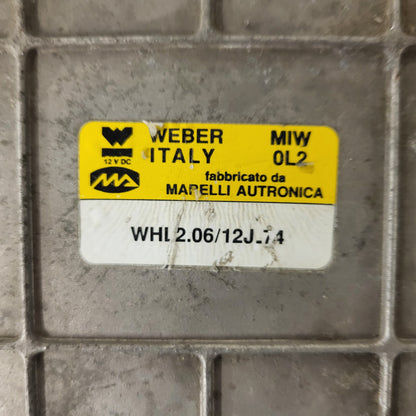 LANCIA DEDRA 1.6 ECU / MIW 0L2 / WHL2.06/12J.74 / WHL2.06/12J_74 / WEBER ITALY