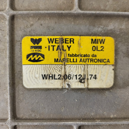 LANCIA DEDRA 1.6 ECU / MIW 0L2 / WHL2.06/12J.74 / WHL2.06/12J_74 / WEBER ITALY