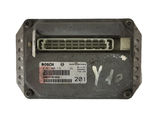 LANCIA Y10 ECU / 0261200716 / 7778785 / 00077787850 / BOSCH