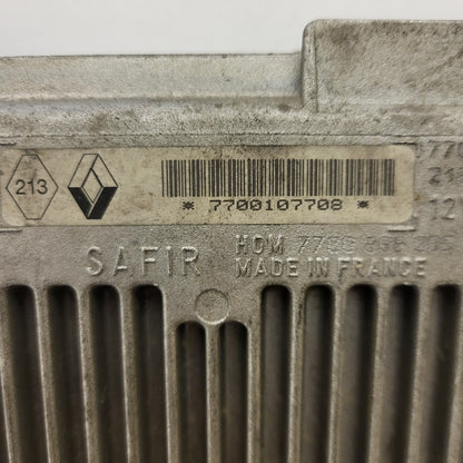 Renault Clio 1 1.2 ECU / 7700107708 / HOM 7700868295 / 216485595-5 / SAGEM