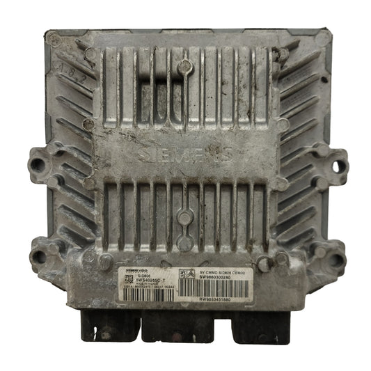 Peugeot Citroen ECU / 5WS40285C-T / 9660300280 / 9653451880 / SID806 SIEMENS