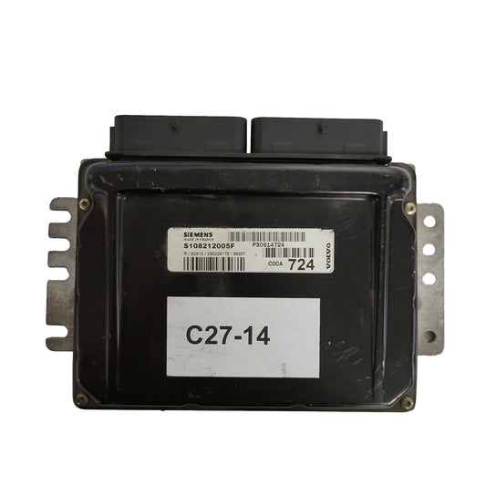 VOLVO S40 V40 ECU / S108212005F / P30614724 / SIEMENS