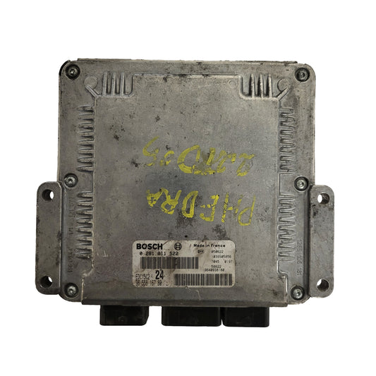 Fiat Ulisse 807 C8 ECU / 0281011522 / 9655816780 / 9640938180 / EDC15C2 / BOSCH