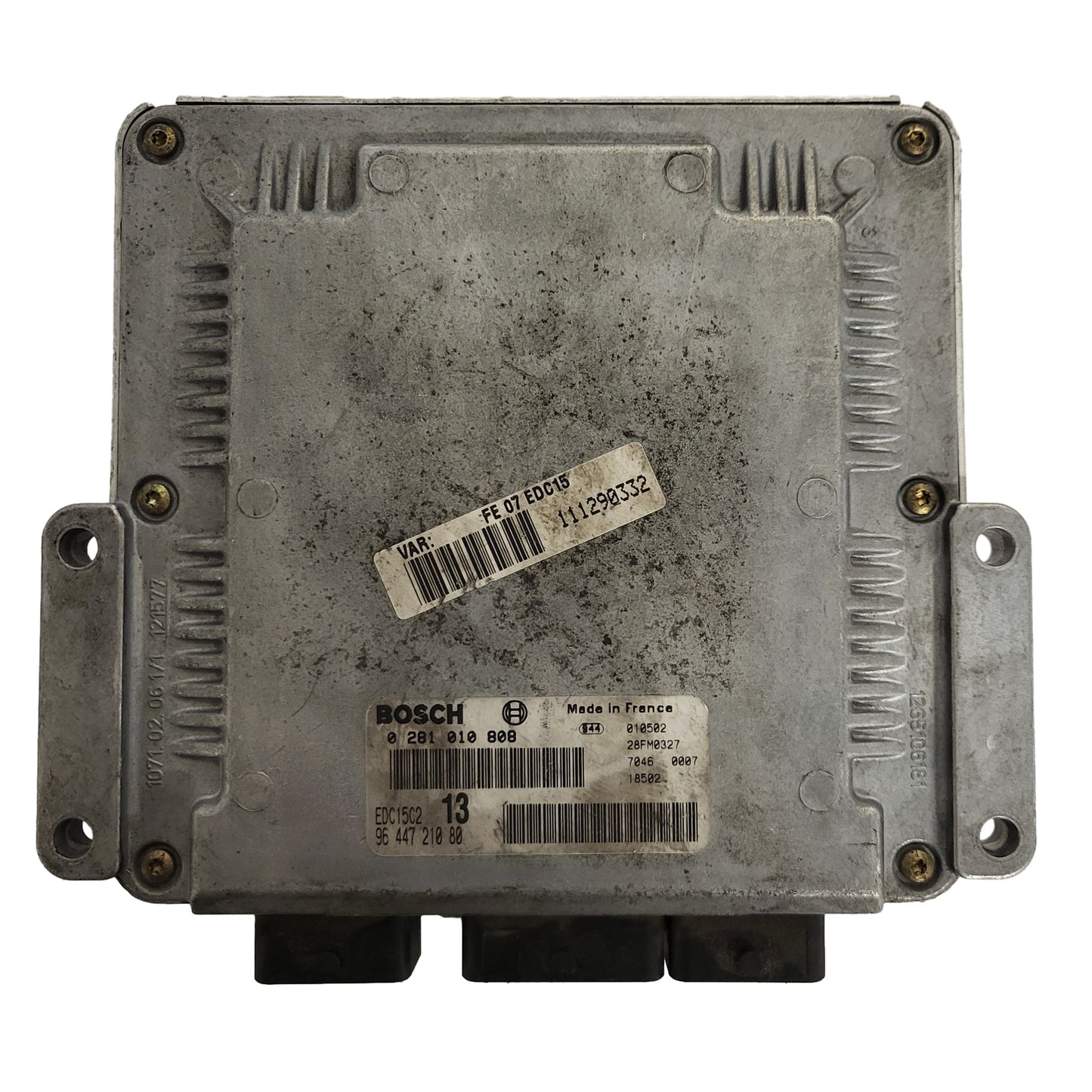 CITREON C5 ECU / 0281010808 / 9644721080 / EDC15C2 / BOSCH