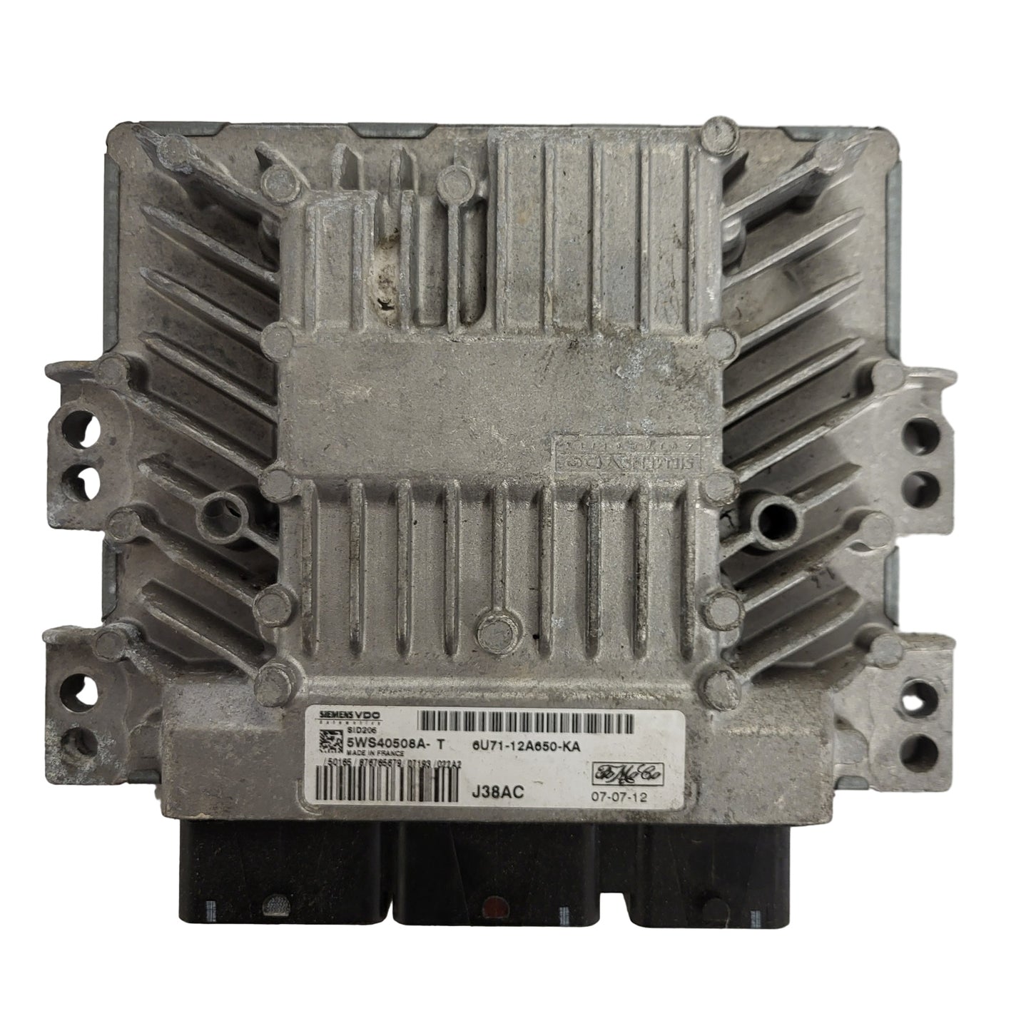 FORD MONDEO ECU / 5WS40508A-T / 6U71-12A650-KA / SID206 / J38AC / SIEMENS