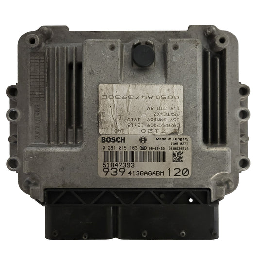 ALFA ROMEO 159 1.9 ECU / 0281015163 / 51847393 / BOSCH
