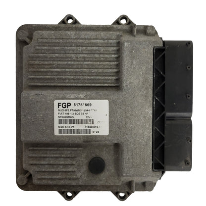FIAT GRANDE PUNTO ECU / MJD 6F3.P7 / 51781569 / HW03P / 71600.169.04 / MAGNETI MARELLI