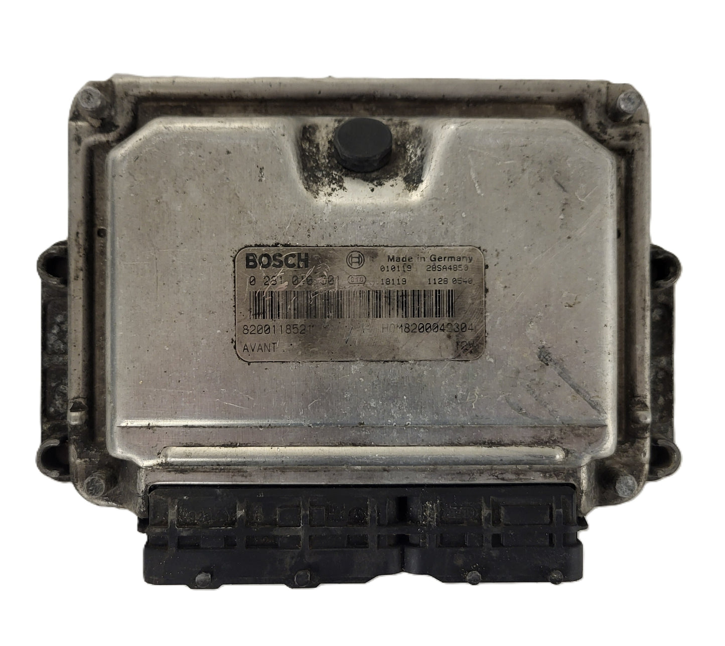 Renault ECU / 0281010501 / 8200118521 / HOM8200049304 / BOSCH