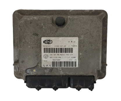 Fiat Seicento 600 ECU / 55187372 / IAW4AF.M9 / 61600.627.05 / MAGNETI MARELLI