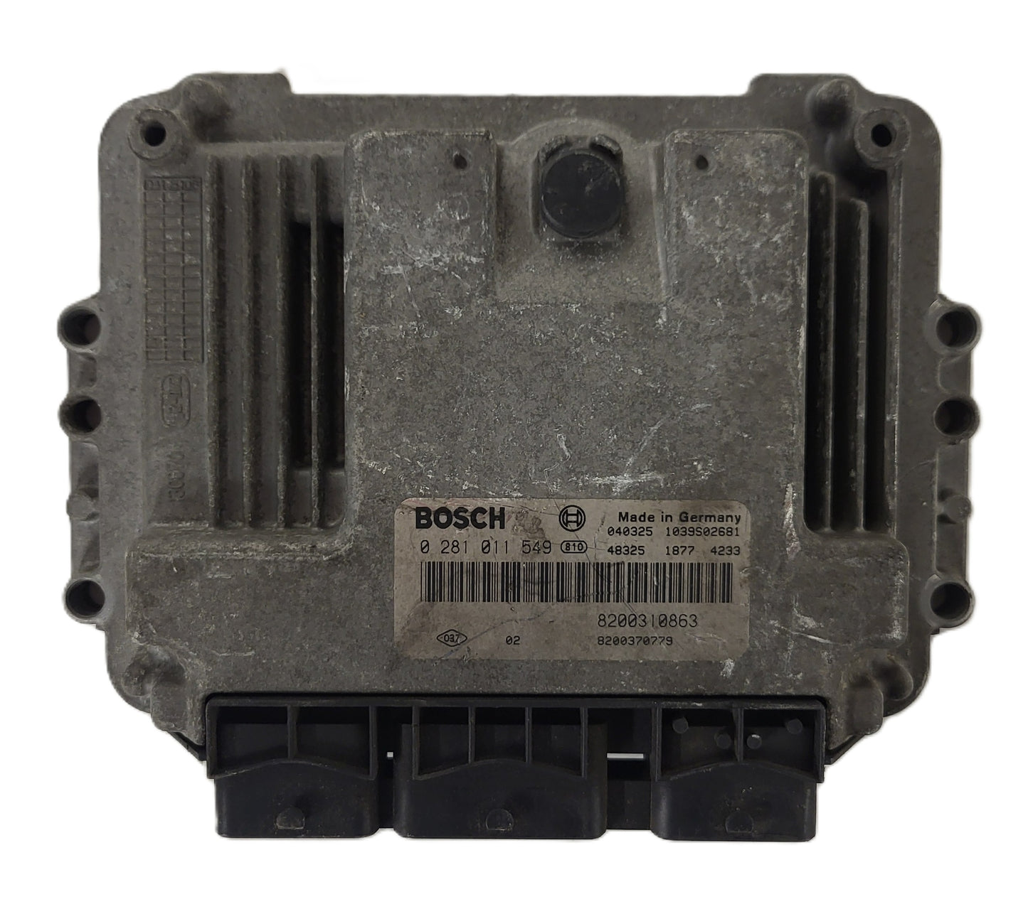 Renault ECU / 0281011549 / 8200310863 / 8200370779 / BOSCH