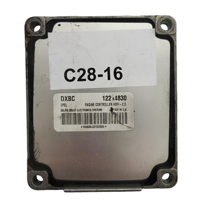 OPEL MERIVA ECU / 12214830 / DXBC / HSFI-2.5 / DELPHI DELCO