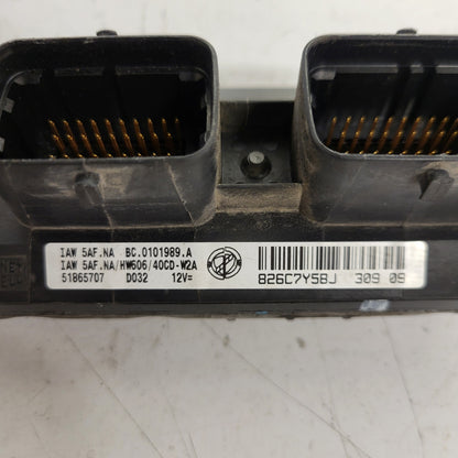 LANCIA Y ECU / IAW 5AF.NA / 51865707 / HW606 / MAGNETI MARELLI